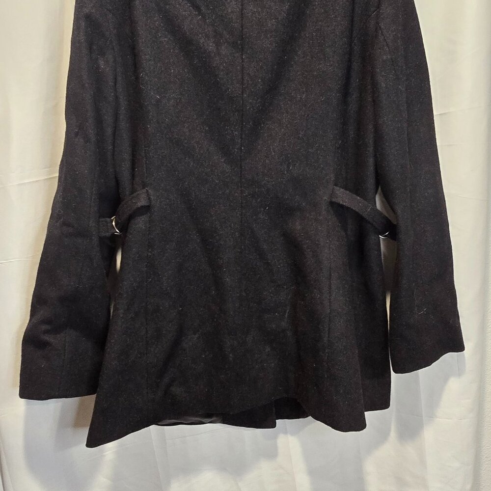 Vintage Pritti A Division Of Kirsten Wool Coat, Size XL, Black - Picture 8 of 9